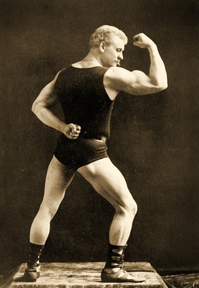 Eugen Sandow, in Classical Ancient Greco-Roman Pose, c.1893 by Napoleon Sarony